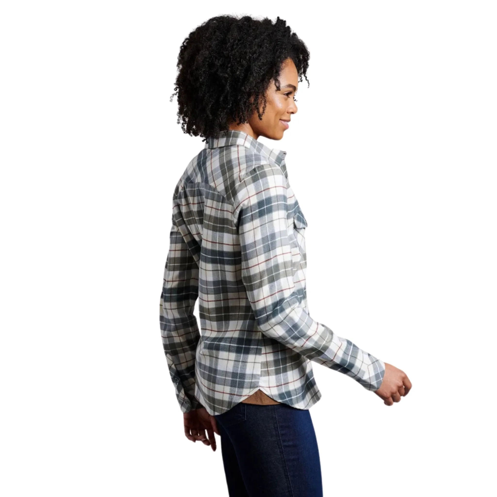 Kuhl Women's Tess Flannel Long Sleeve Shirt - Sage