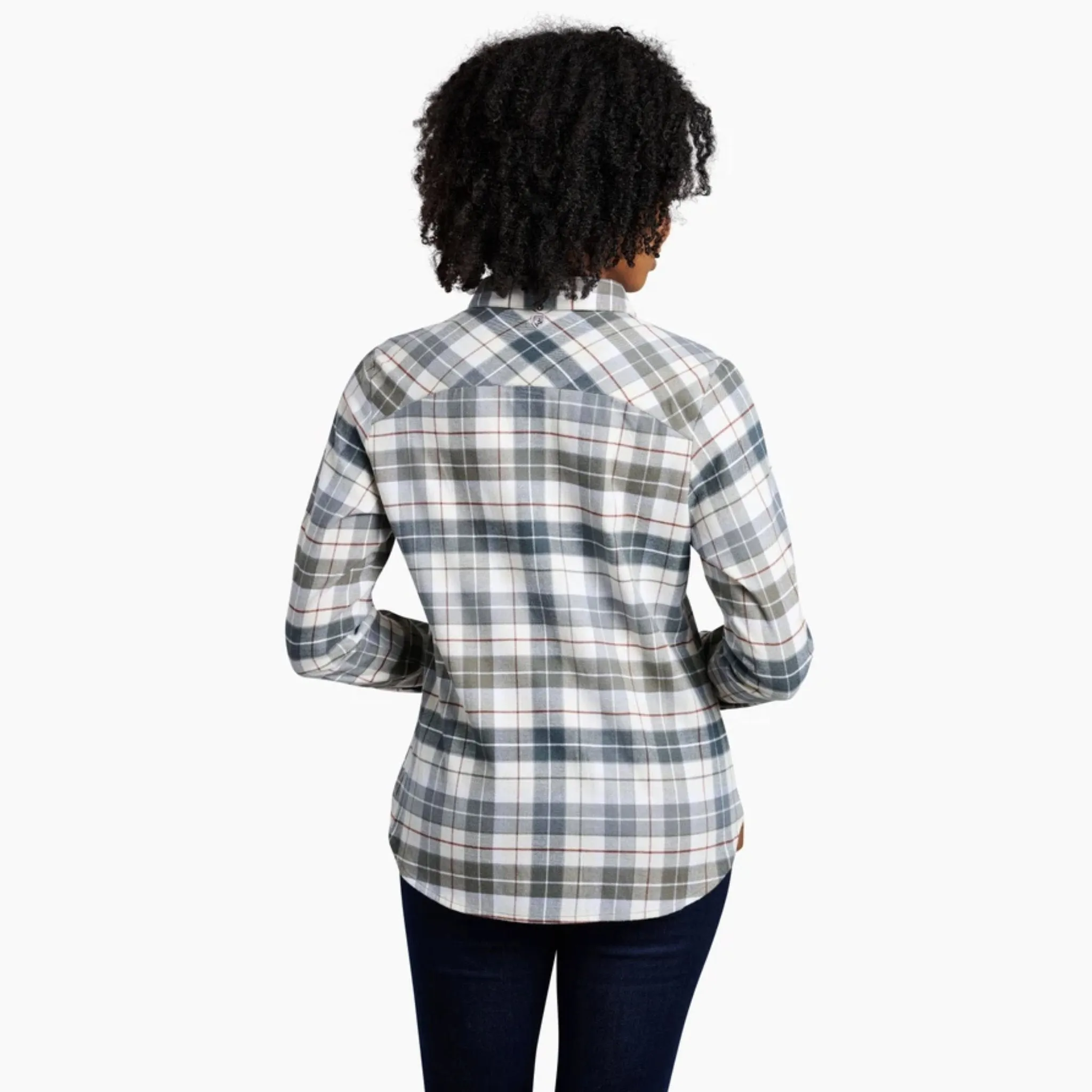 Kuhl Women's Tess Flannel Long Sleeve Shirt - Sage