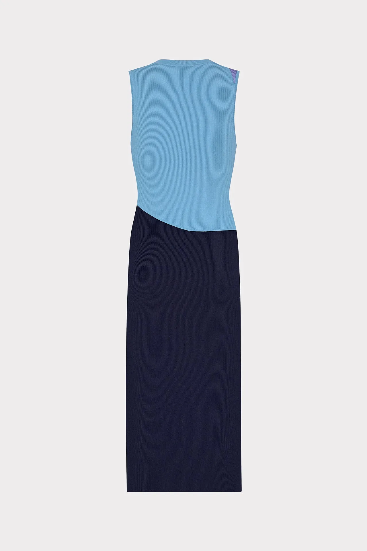 Kyle Color Block Knit Midi Dress
