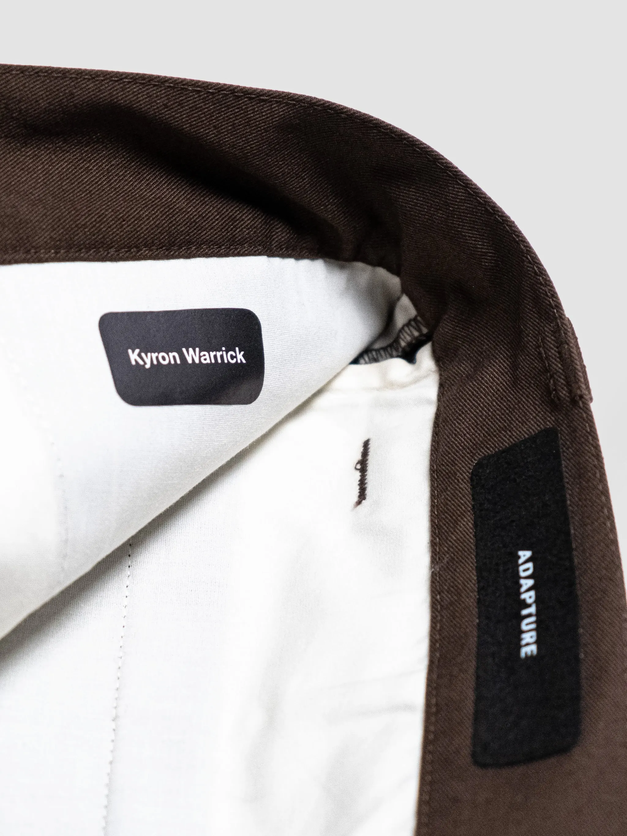 KYRON WARRICK - Standard Fit Chino Pant Demitasse