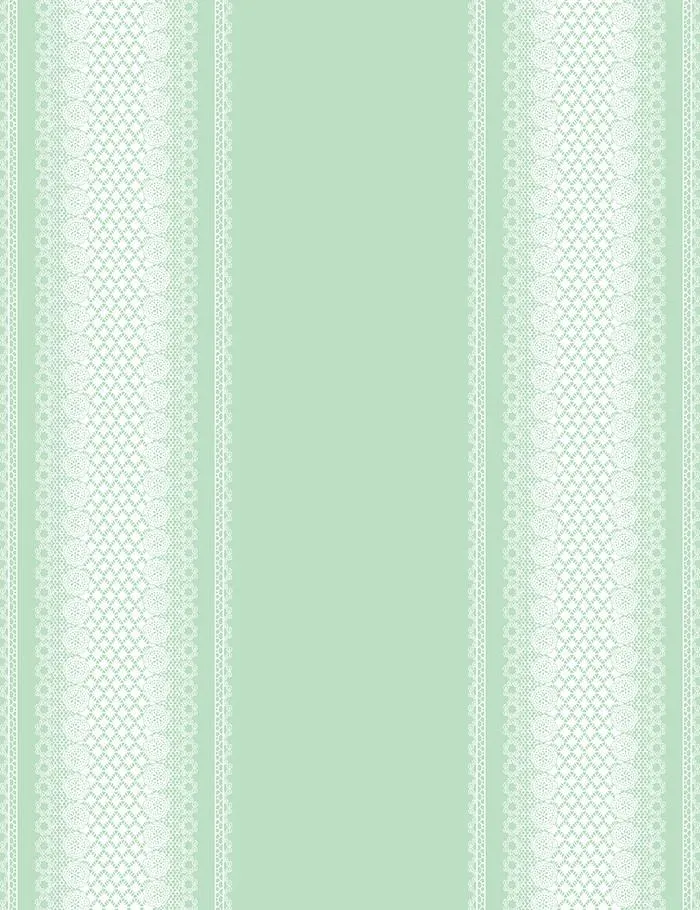 'Lace Front' Wallpaper by Nathan Turner - Green