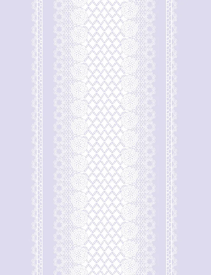 'Lace Front' Wallpaper by Nathan Turner - Lilac
