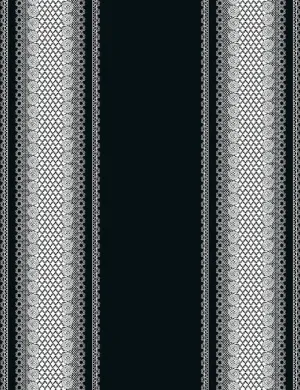'Lace Front' Wallpaper by Nathan Turner - Onyx