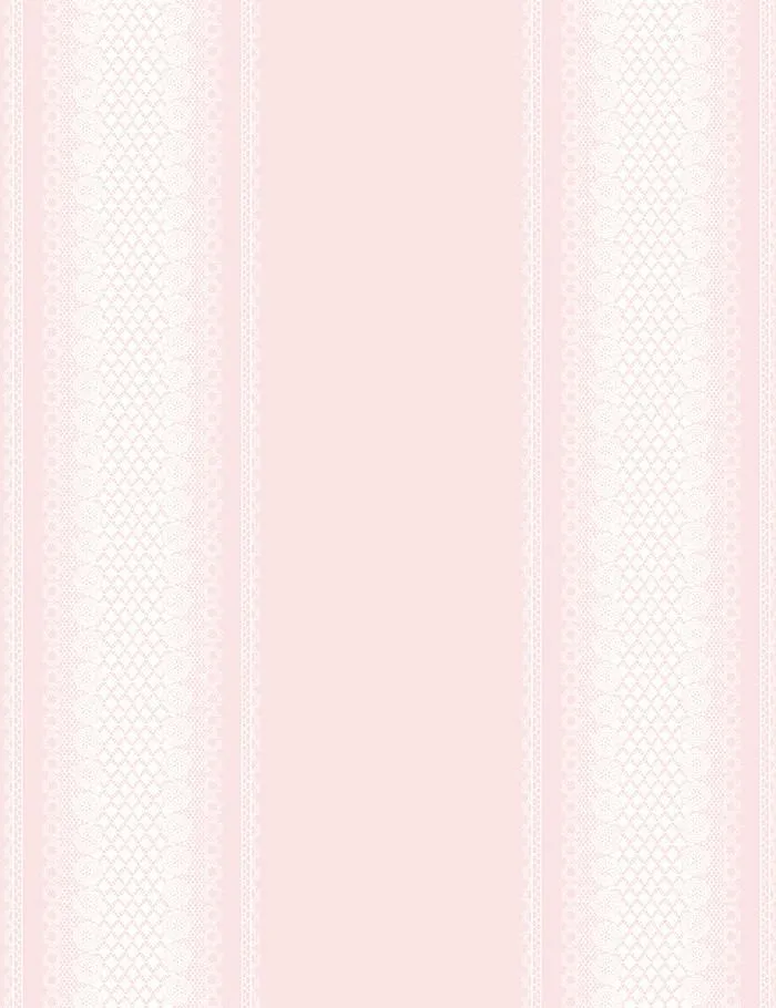 'Lace Front' Wallpaper by Nathan Turner - Pink
