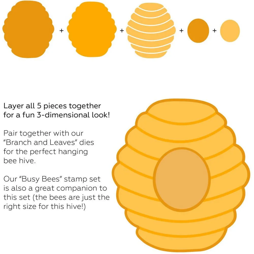 Layering Bee Hive - Honey Cuts
