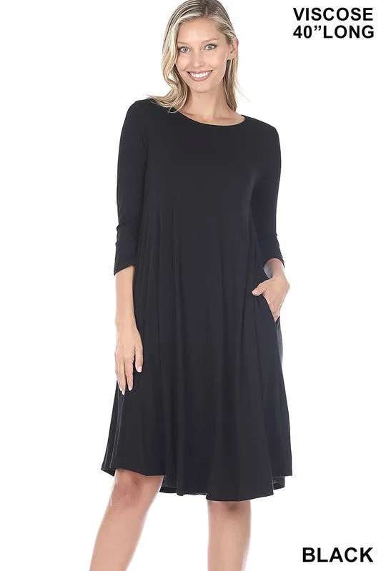 Layering Midi Dress