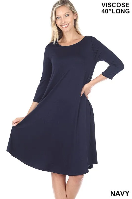 Layering Midi Dress
