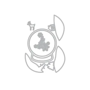 Layering Snow Globe Fancy Die