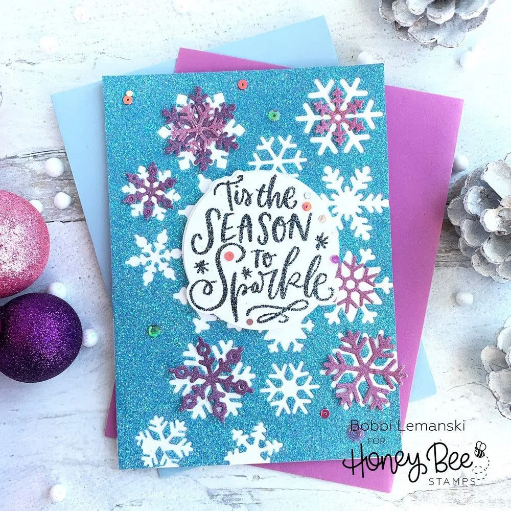 Layering Snowflakes - Honey Cuts