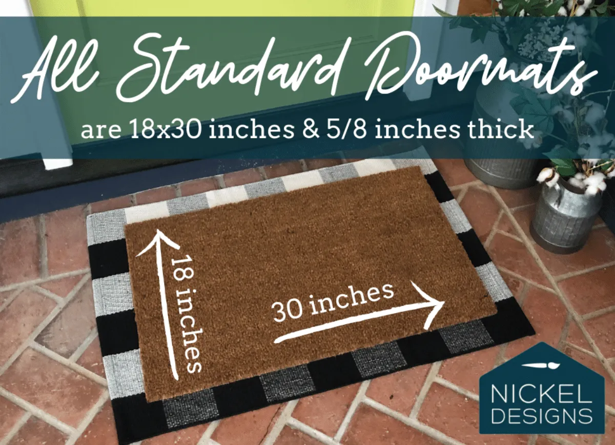 Let's Get Lit Doormat - Funny Christmas Doormat