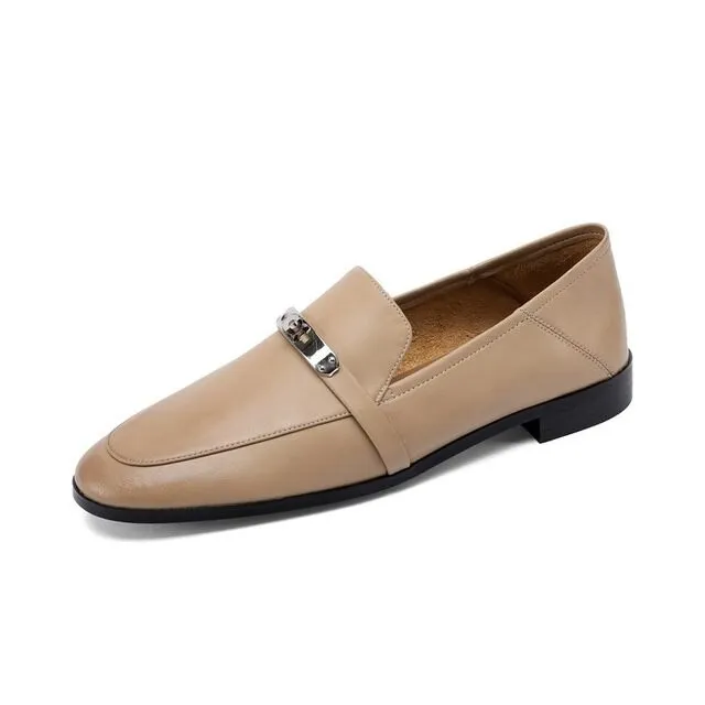 Letty Women's Dress Flat Loafer Shoes