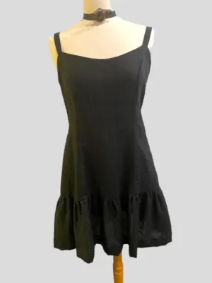 Linen Slip Dress LBD-is a perfect party dress