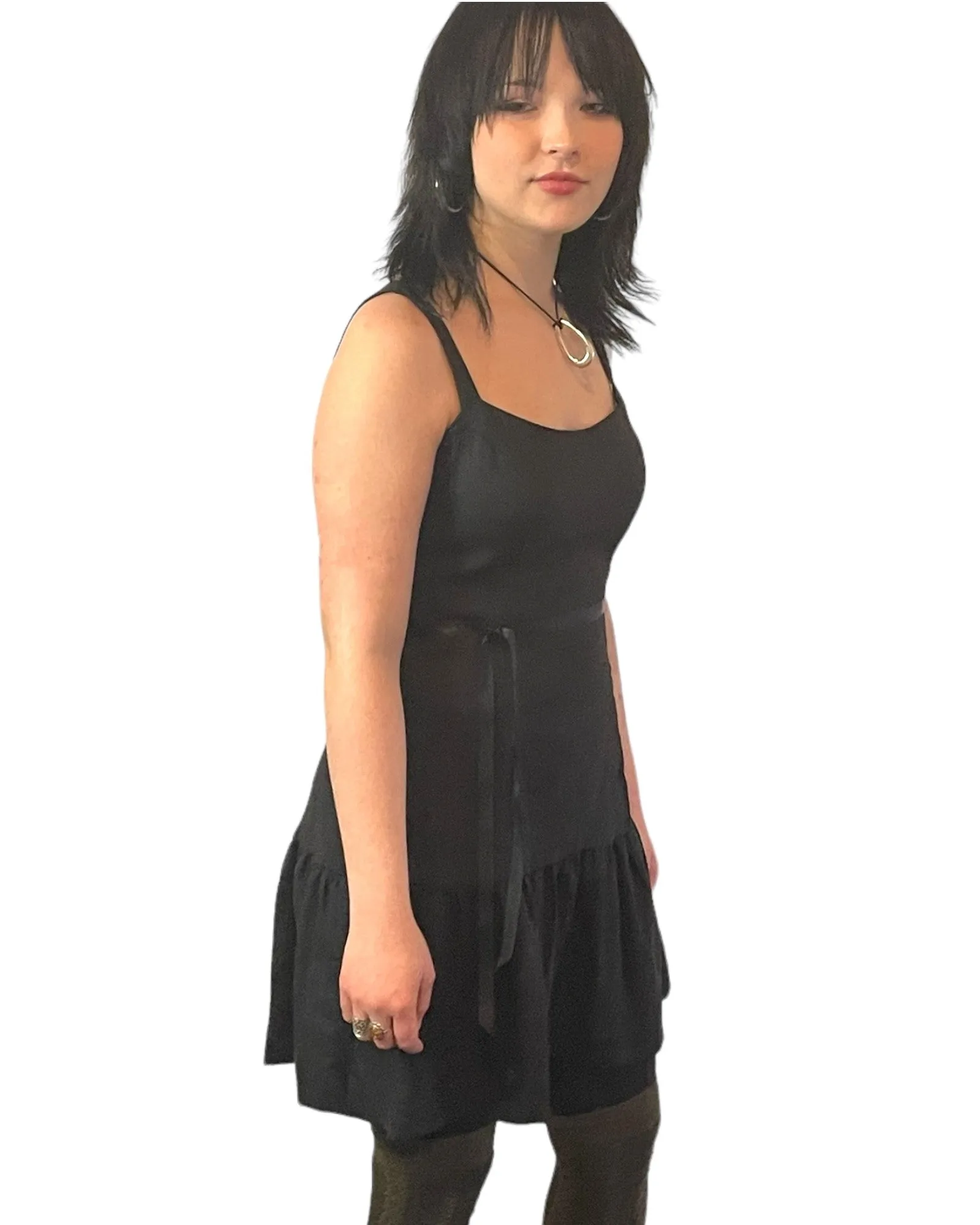 Linen Slip Dress LBD-is a perfect party dress