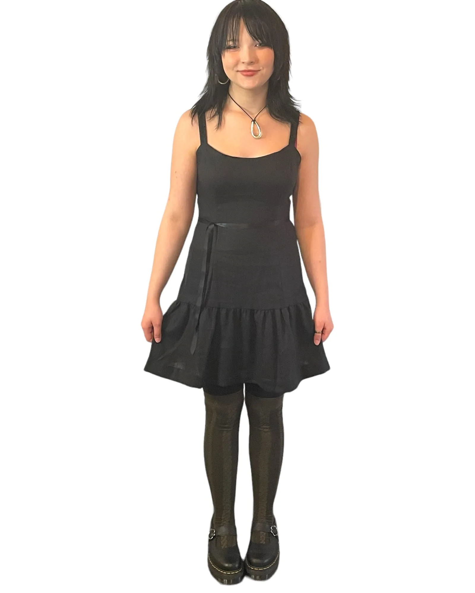 Linen Slip Dress LBD-is a perfect party dress
