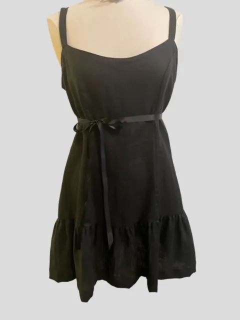 Linen Slip Dress LBD-is a perfect party dress