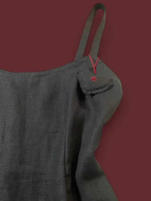 Linen Slip Dress LBD-is a perfect party dress