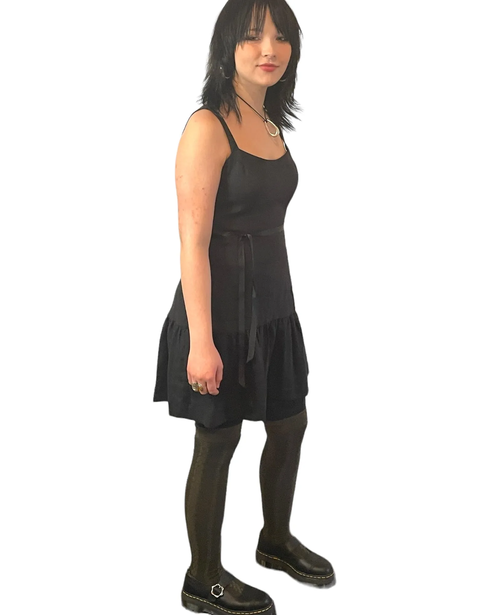 Linen Slip Dress LBD-is a perfect party dress