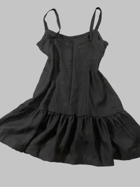 Linen Slip Dress LBD-is a perfect party dress