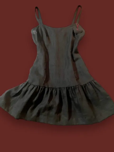 Linen Slip Dress LBD-is a perfect party dress