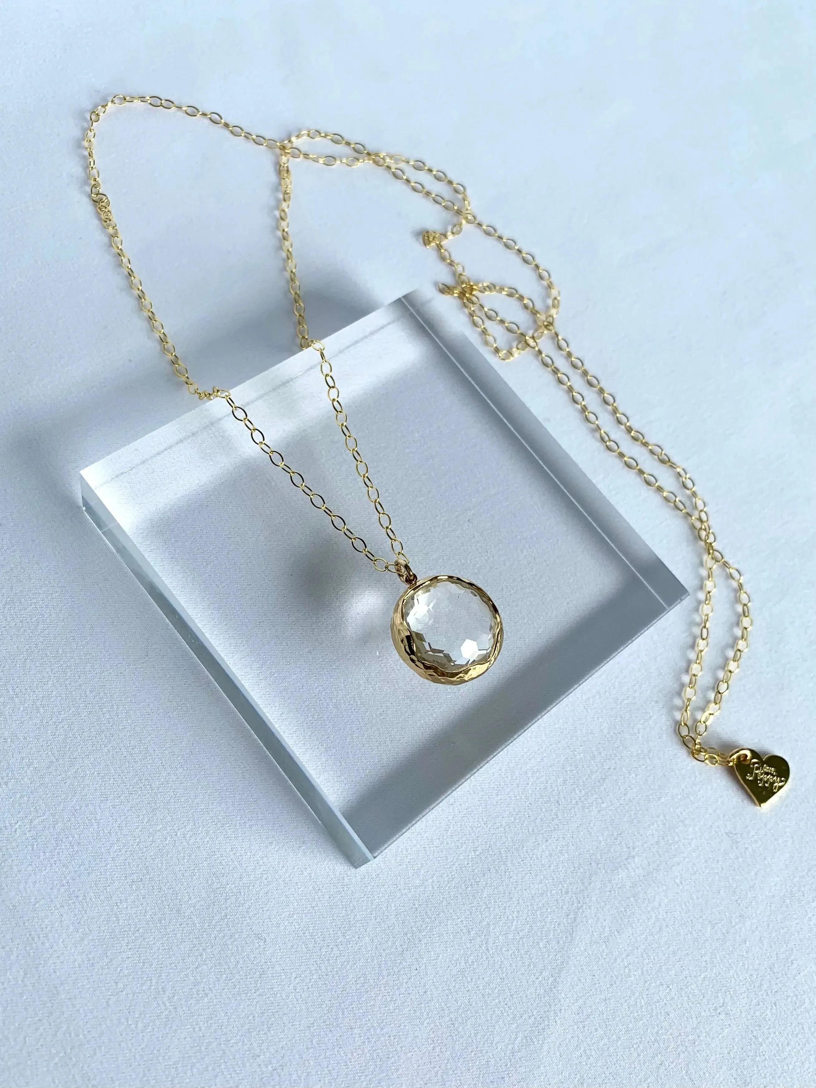Long Gem Layering Necklace