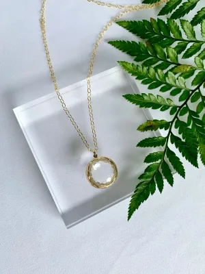 Long Gem Layering Necklace