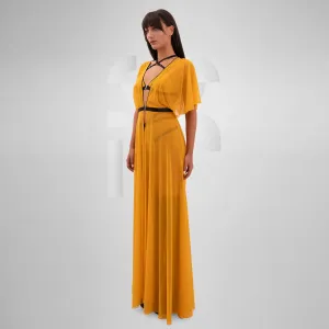 Long Mesh Robe