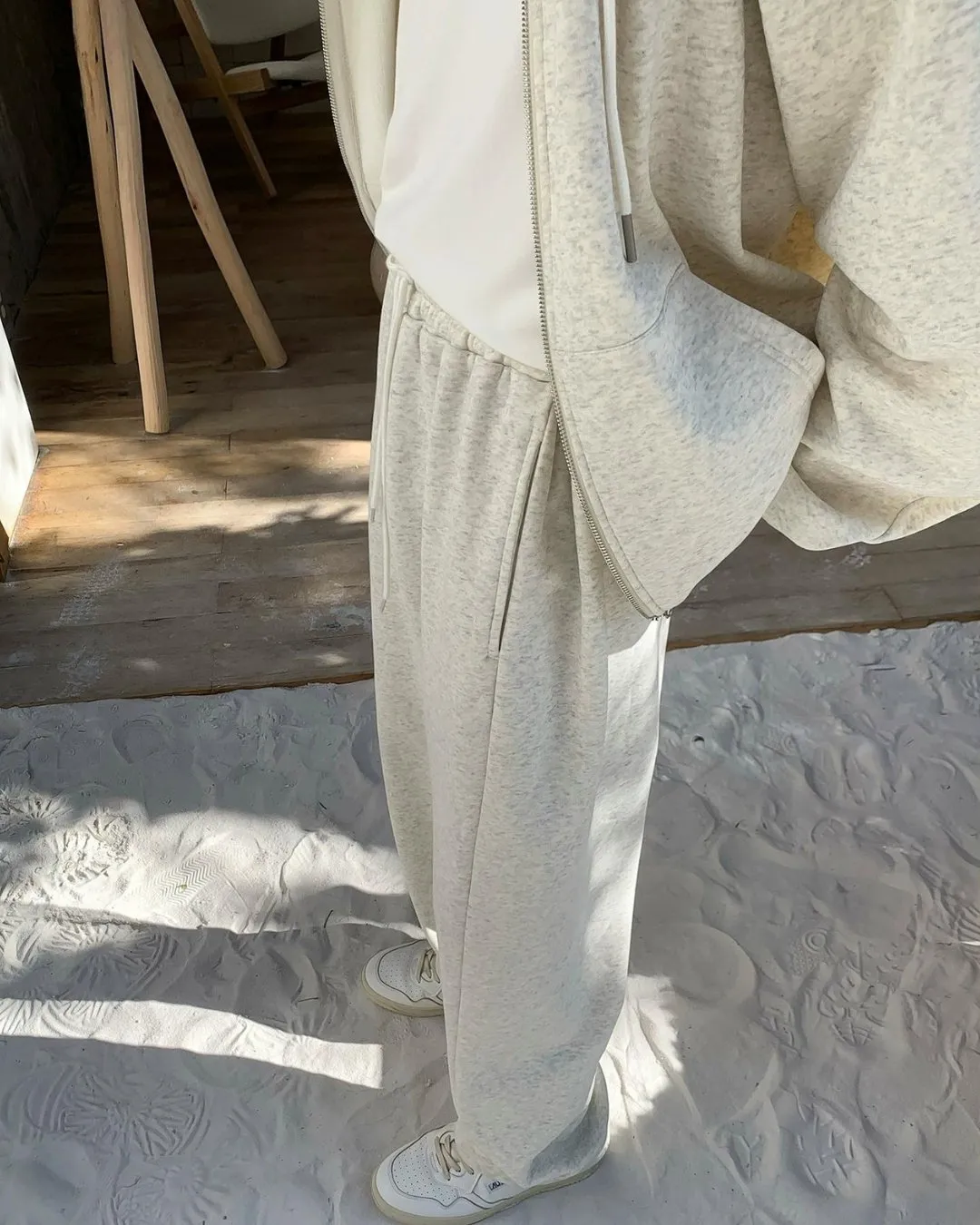 Loose Zip Hoodie＆Sweatpants BKC0232