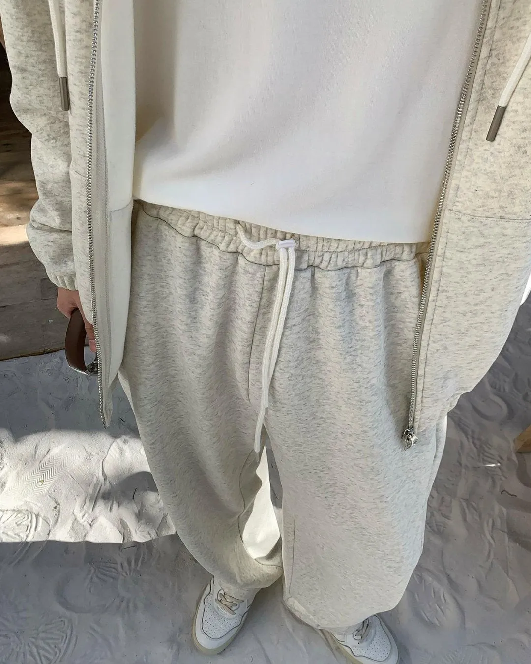 Loose Zip Hoodie＆Sweatpants BKC0232