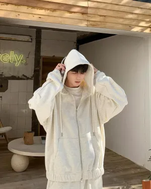 Loose Zip Hoodie＆Sweatpants BKC0232