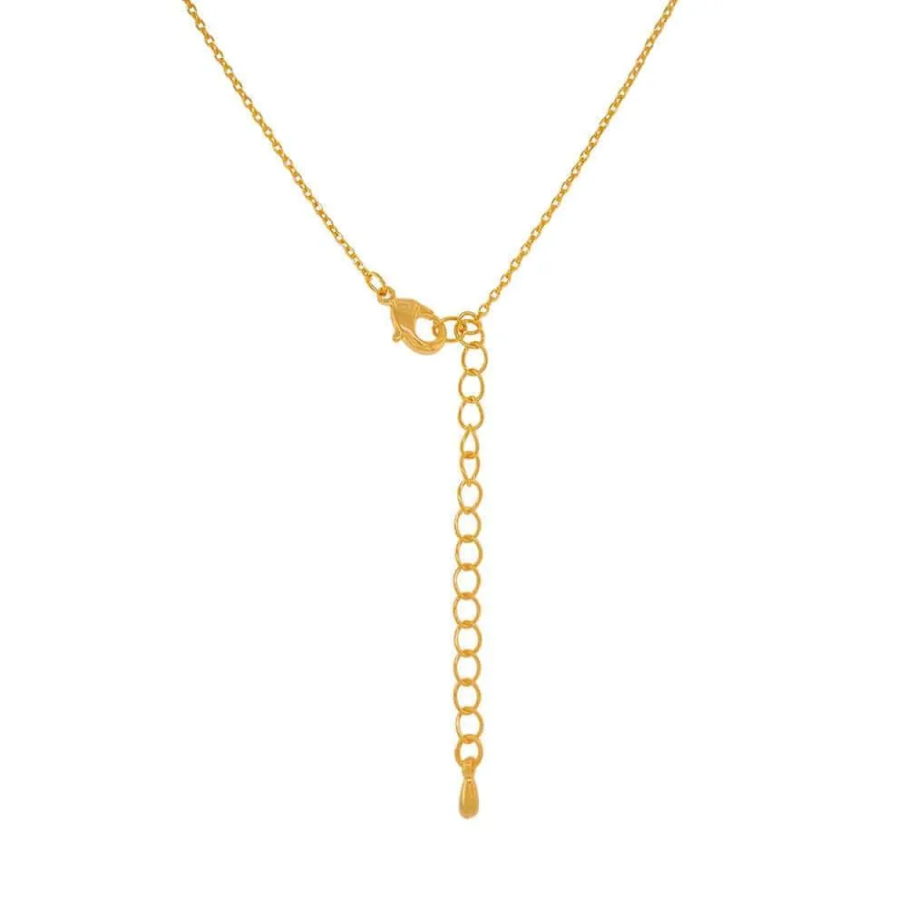 LOVE Crystal Charm Necklace