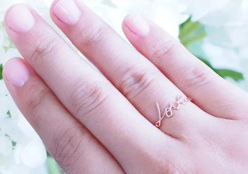 Love Ring (14K Rose Gold)