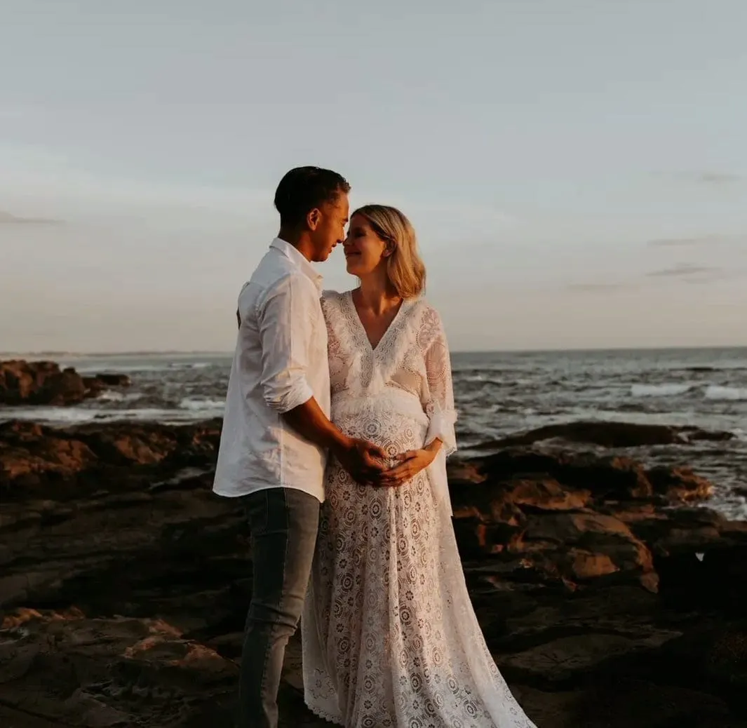 Luna Maternity Photoshoot Dress