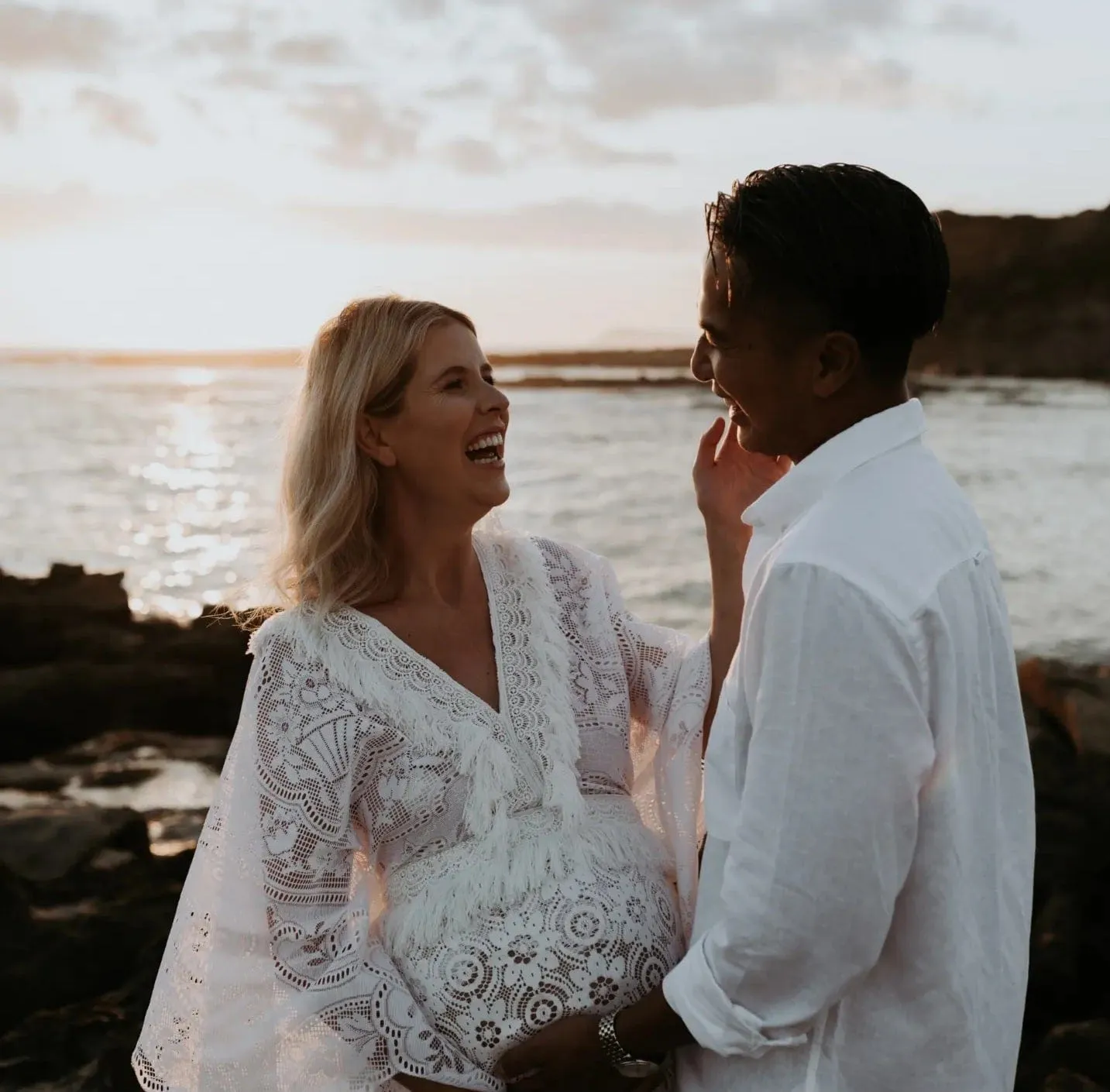 Luna Maternity Photoshoot Dress