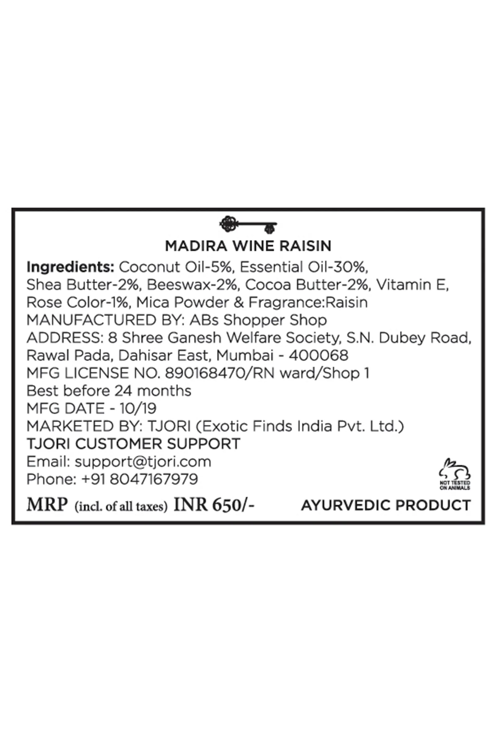 Madira Wine Raisin Lipstick