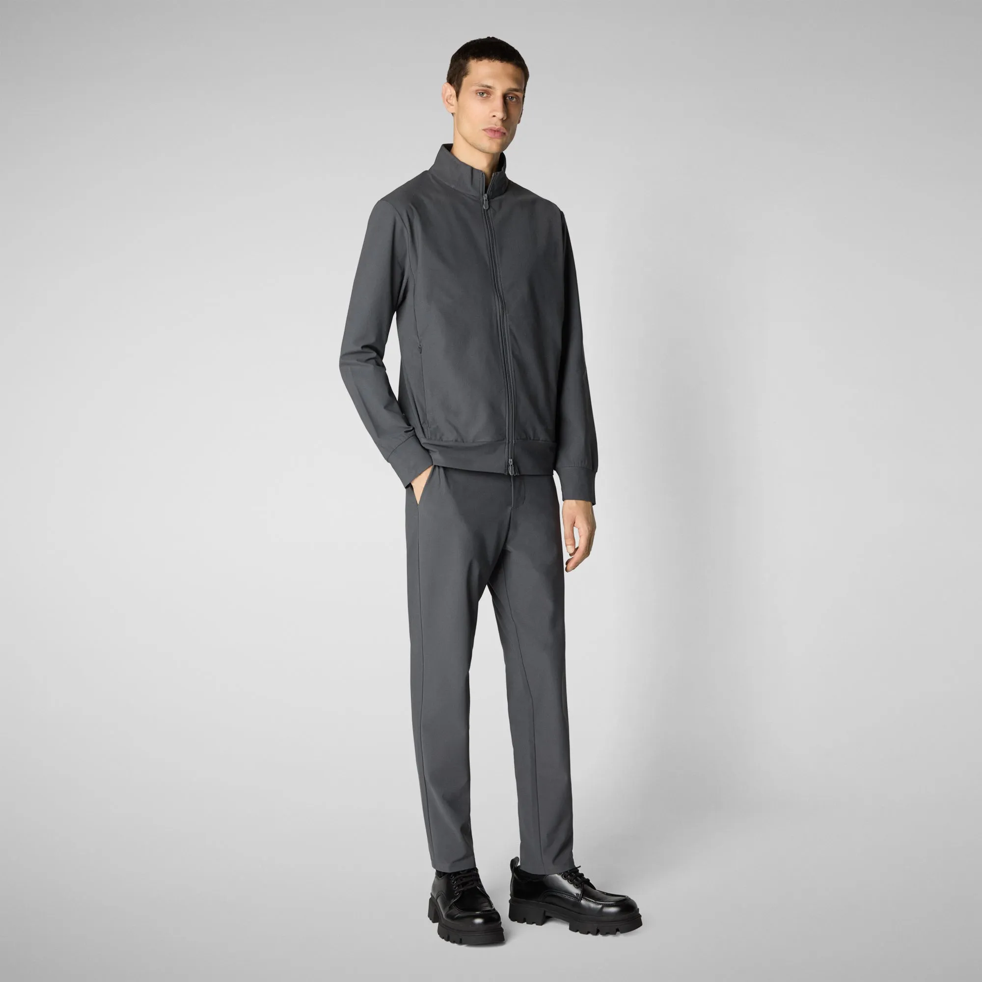 Man's pants Steve in storm grey