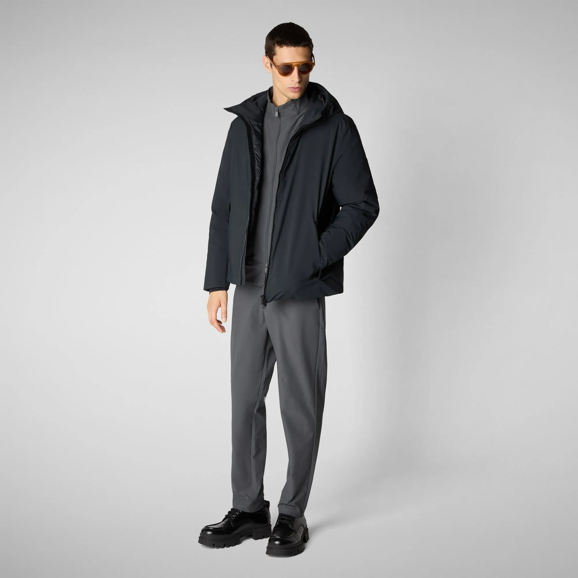 Man's pants Steve in storm grey