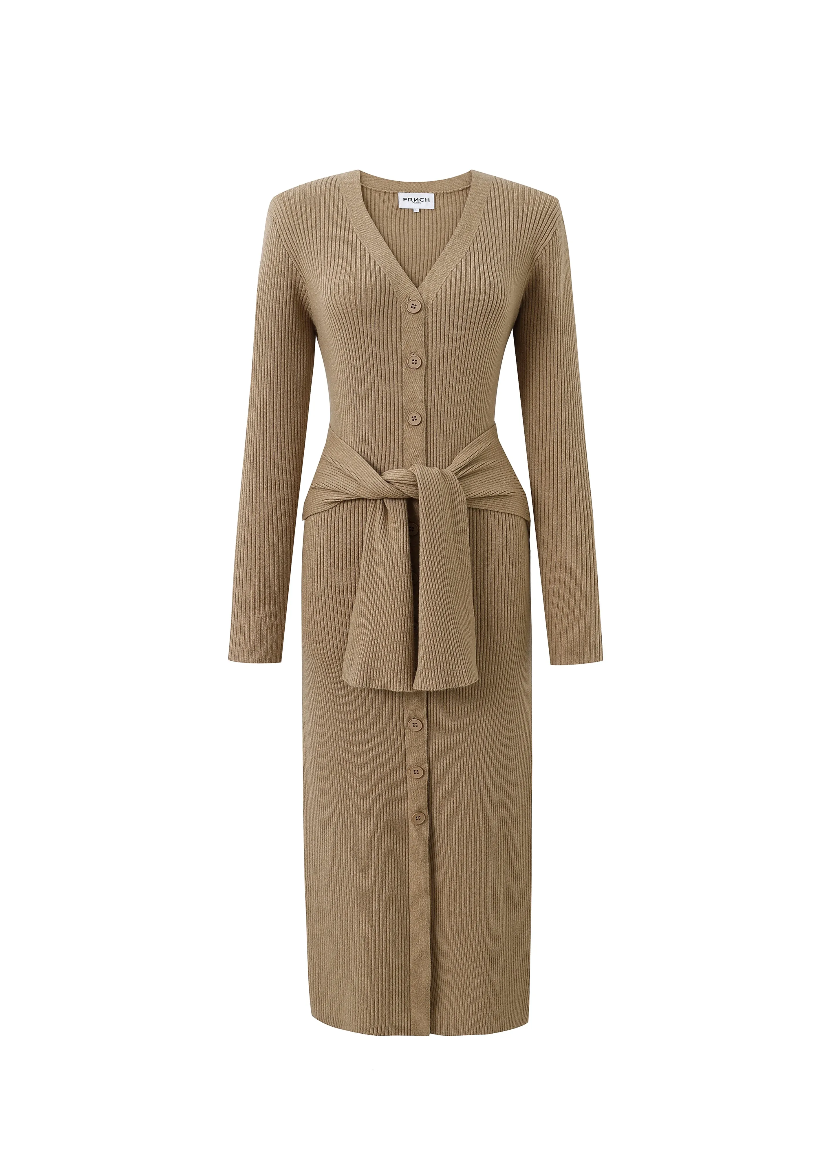 Margaux Camel Dress
