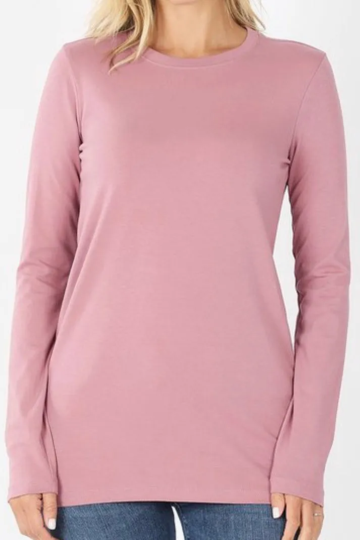 Mary Pink Longsleeve Tee