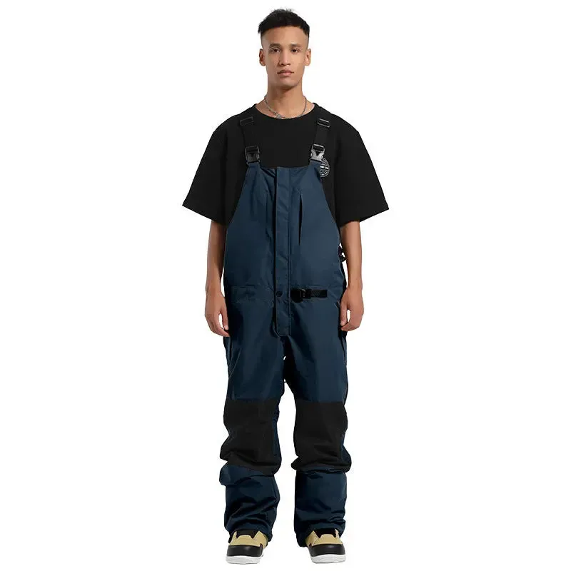 Matching Couple Insulated Snow Bib Pants