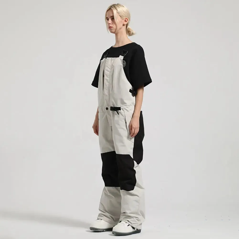 Matching Couple Insulated Snow Bib Pants