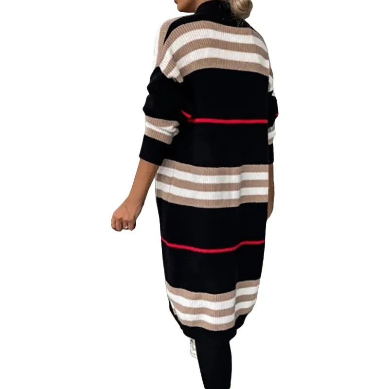 MB FASHION LONG CHIC CARDIGAN SWEATER COAT 9843LY