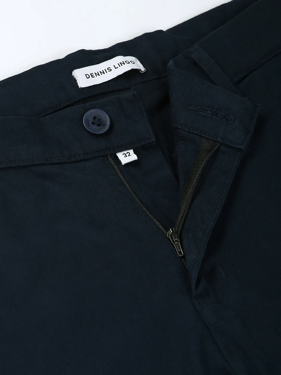 Men's Tapered Fit Cotton Chinos (Royal Blue)