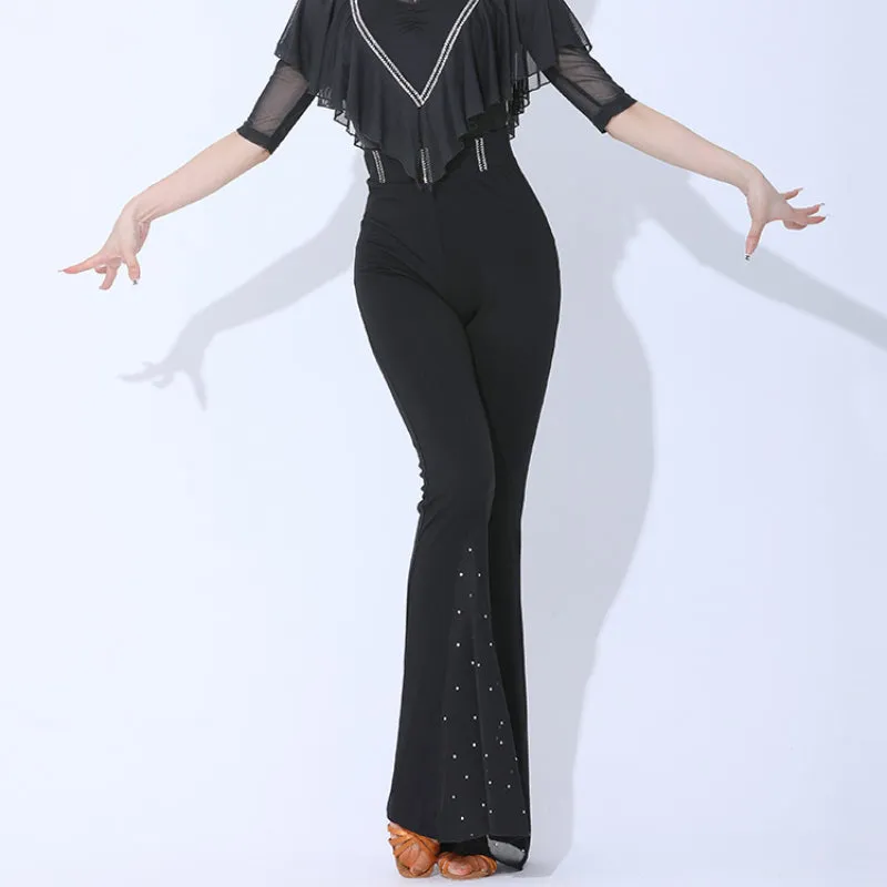 Mesh Latin/Ballroom Dance Pants