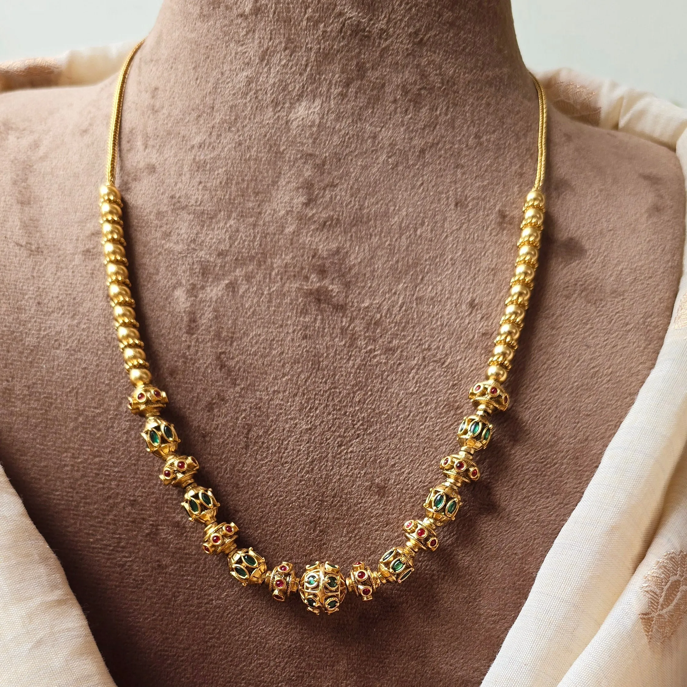 Micro Gold Plated Long Chain