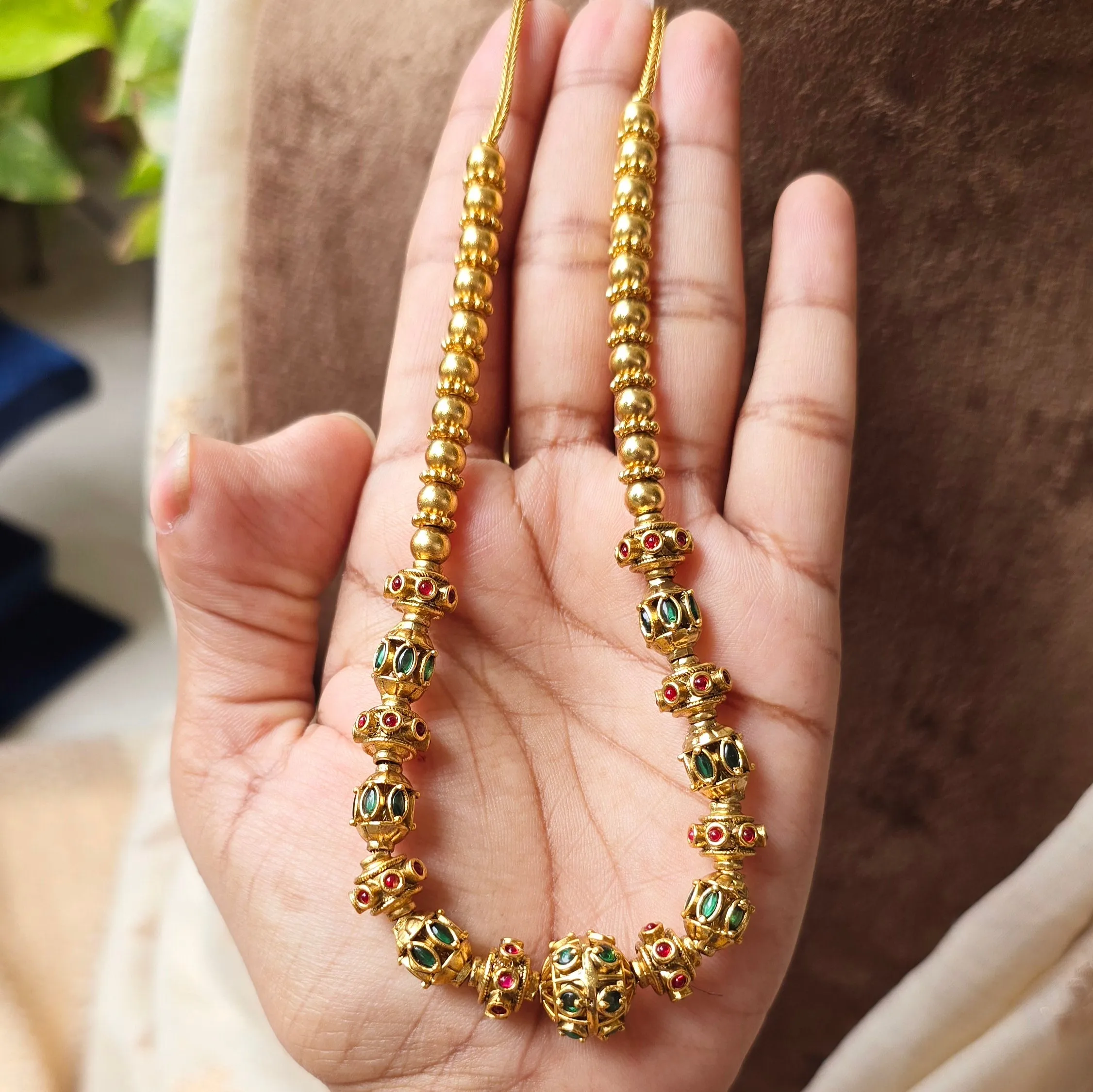 Micro Gold Plated Long Chain