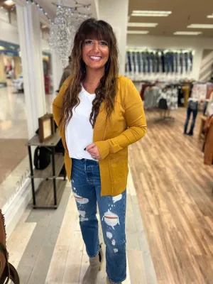 Miley Cardigan (Mustard)