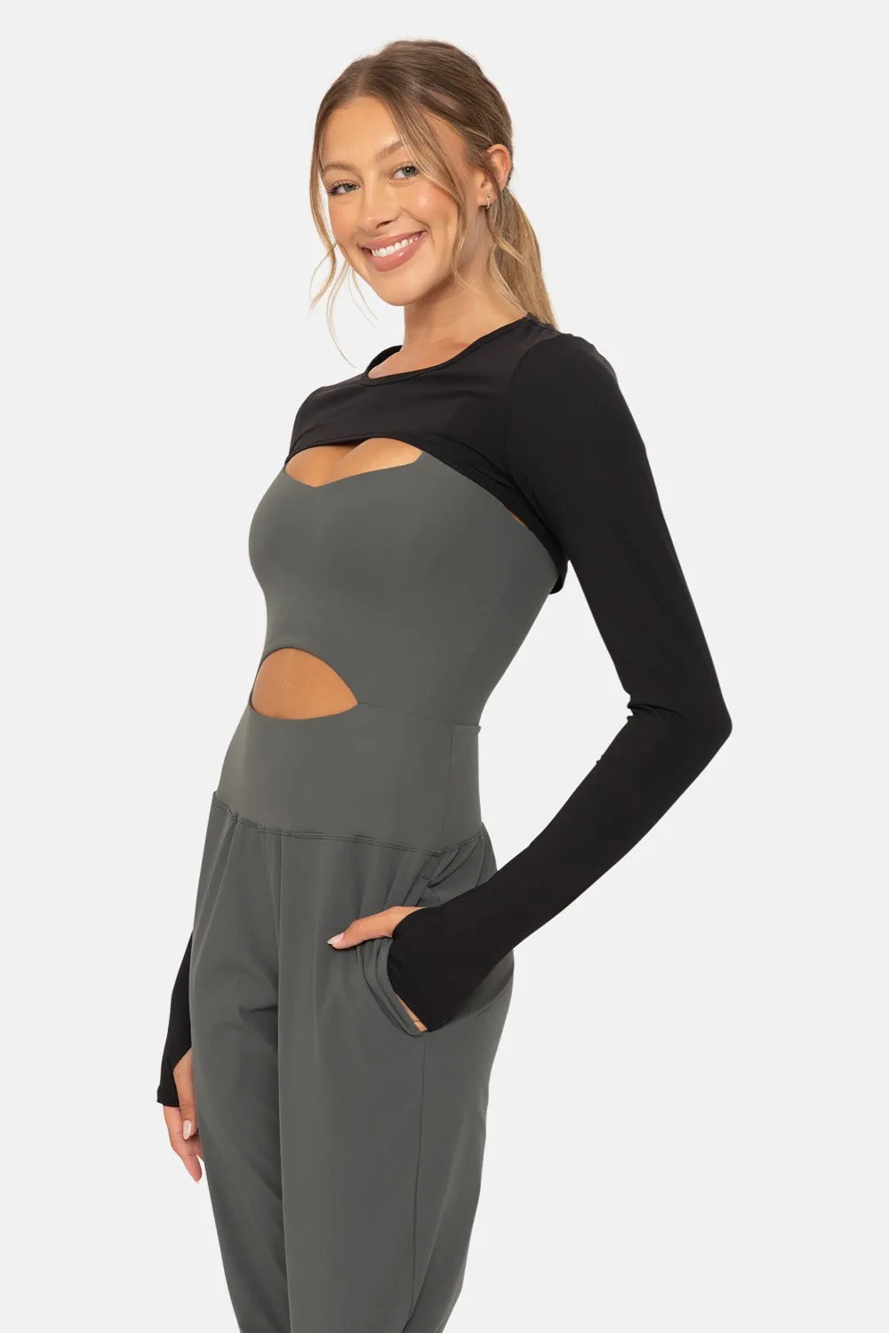 Mini Long Sleeve Shrug
