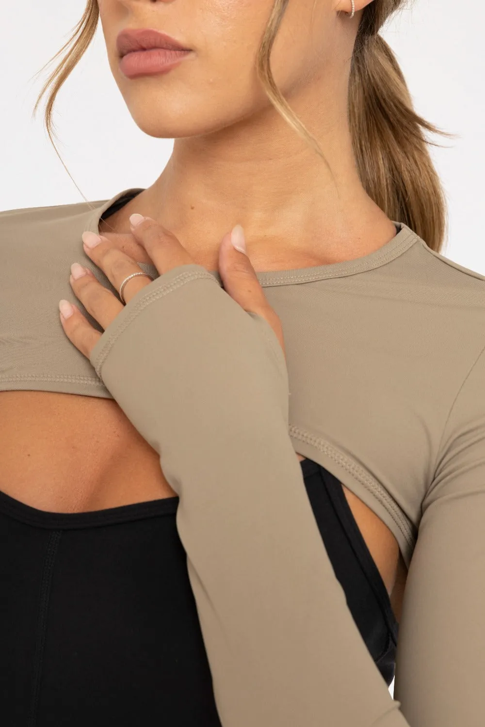 Mini Long Sleeve Shrug