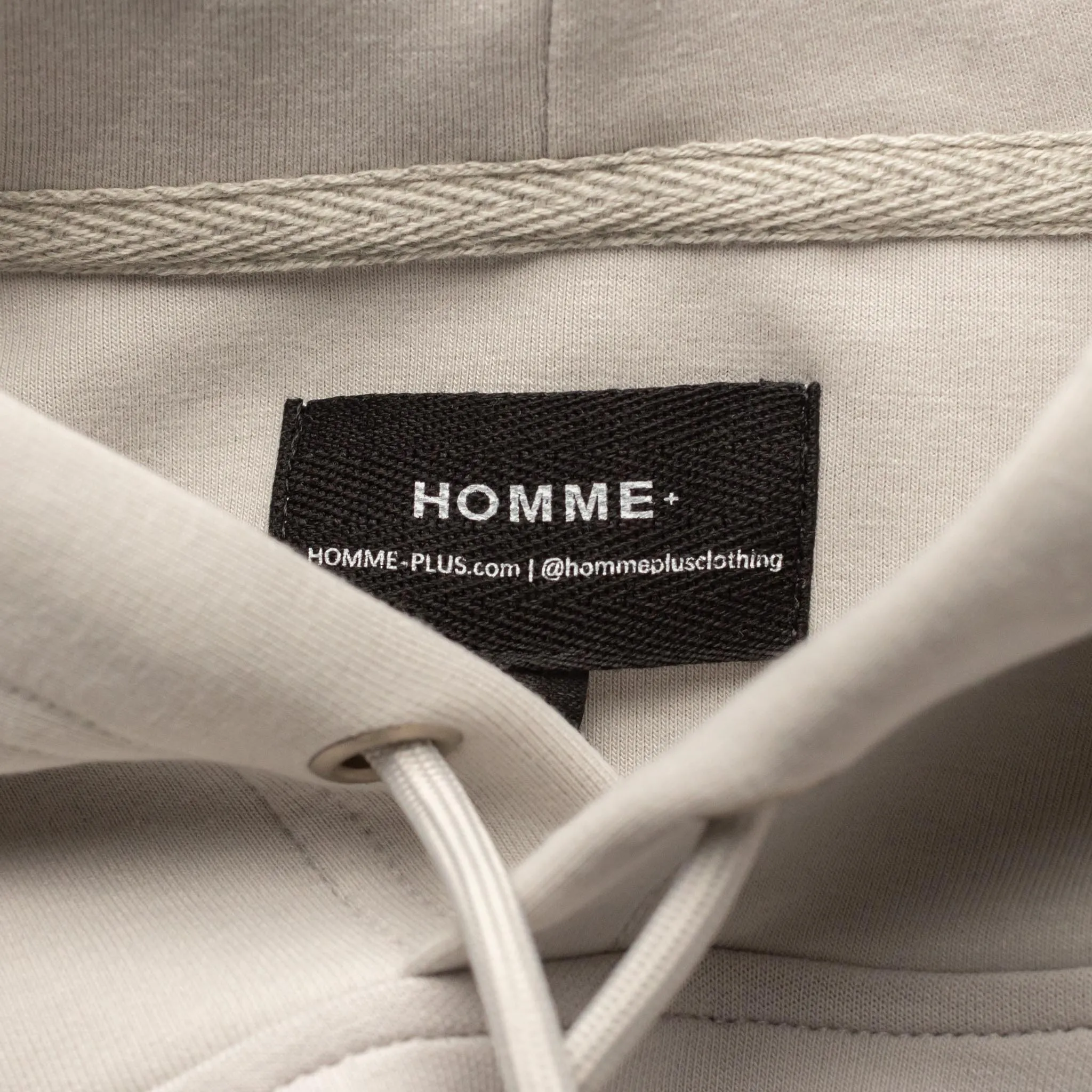 Mini Matrix Hoodie Parchment