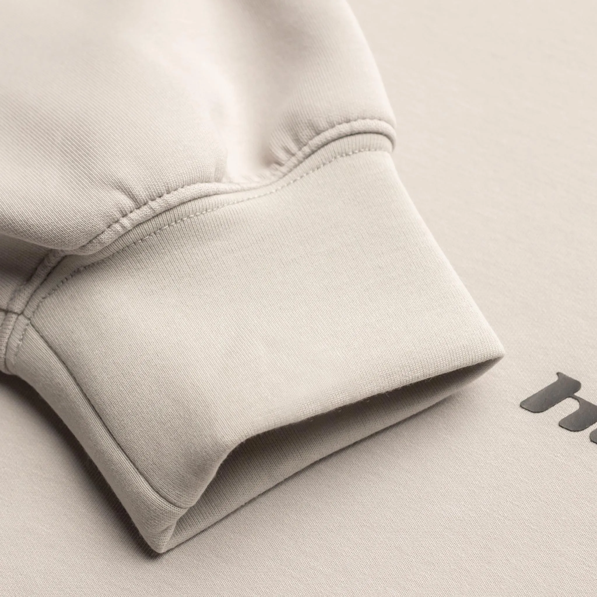 Mini Matrix Hoodie Parchment